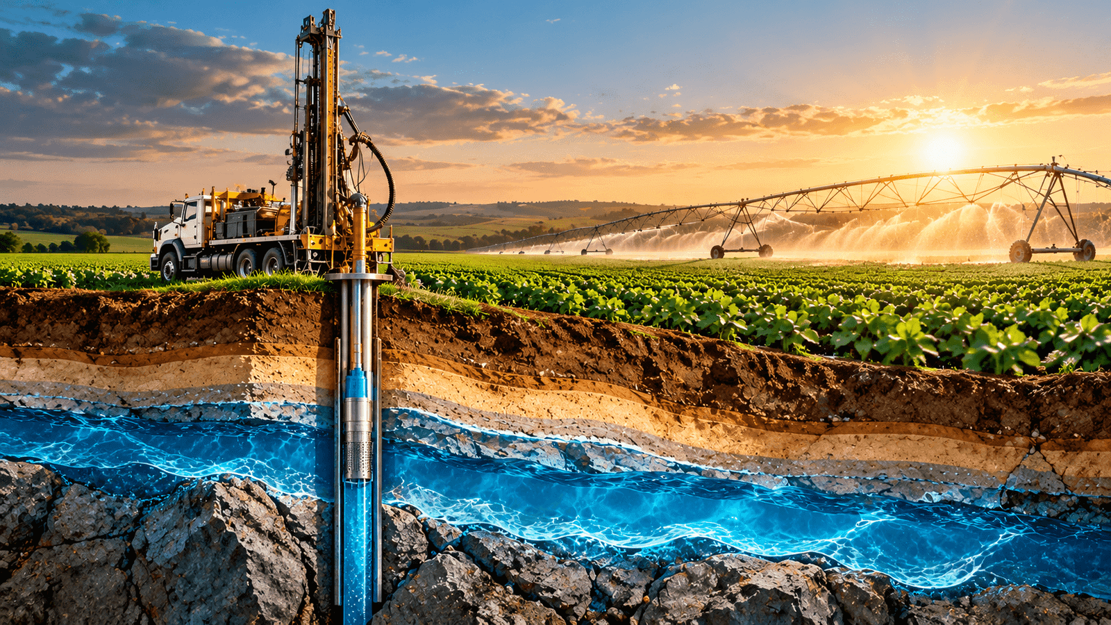 Equipamento da Bahia Poços em operação de campo