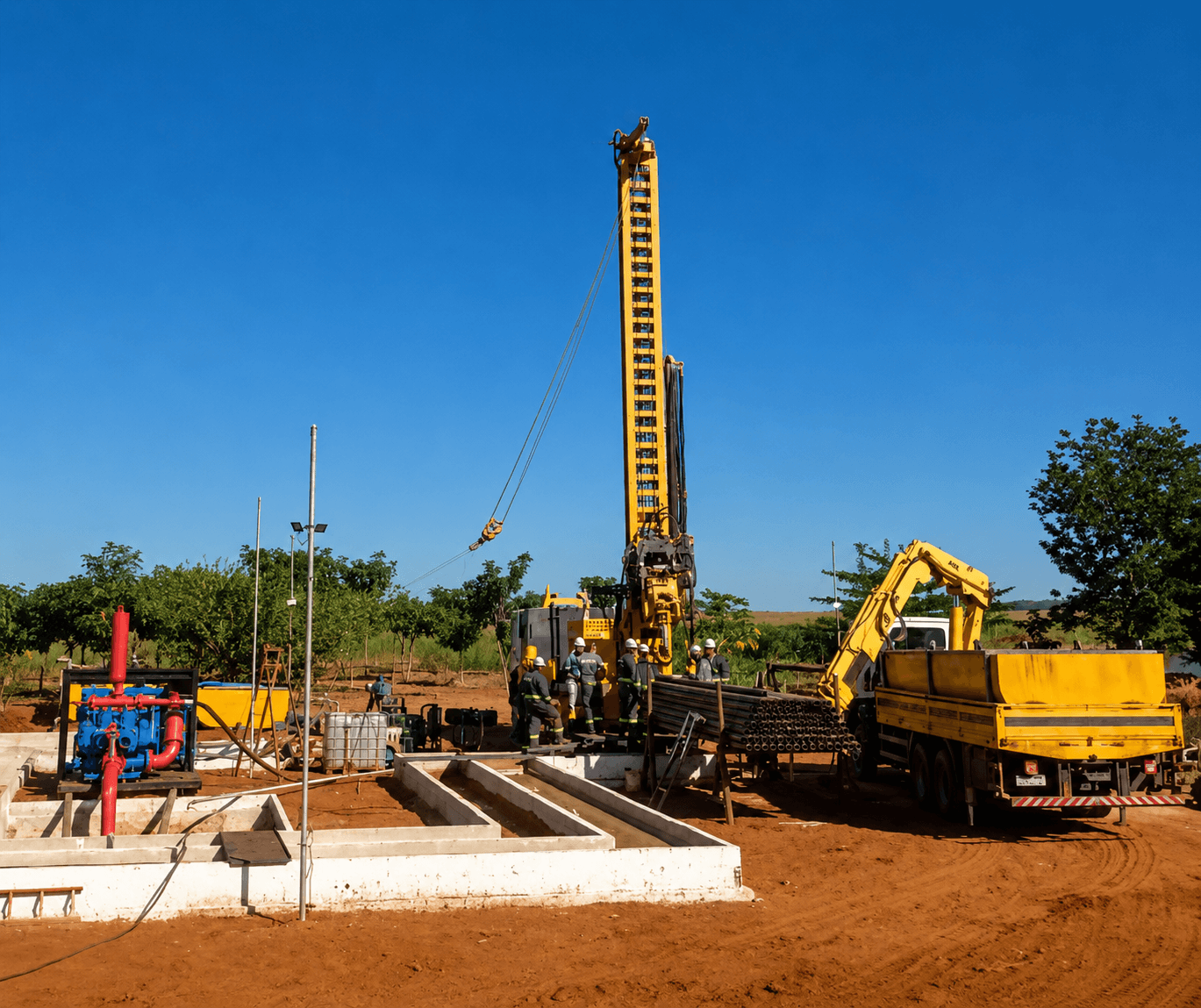 Sonda de perfuração até 450 metros